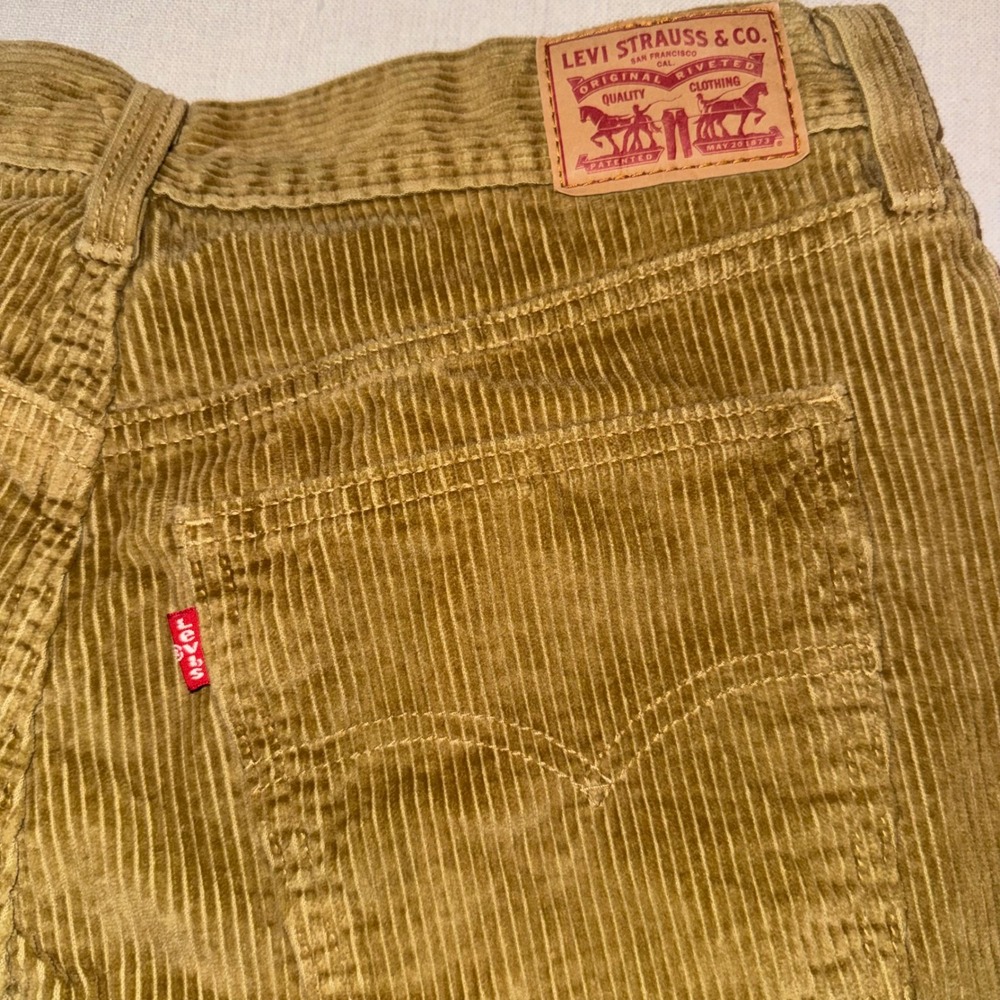 Levis Men 511 Slim Fit Corduroy Pants Tan Brown W32 L30 A4690-1843